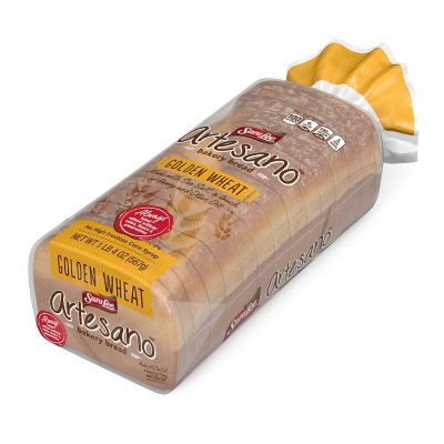 Sara Lee Artesano Golden Wheat Bread (20 oz.) - Sam's Club