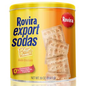 Rovira Export Butter Soda Crackers (30 oz.)