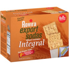 Rovira Export Sodas Wheat Crackers, 48oz