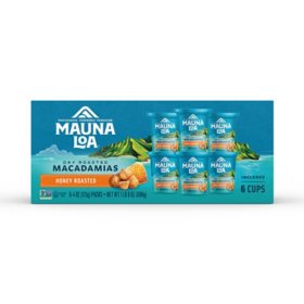 Mauna Loa Honey Roasted Macadamias 4 oz., 6 pk.