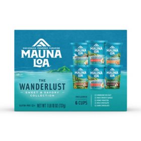 Mauna Loa Wanderlust Sweet and Savory Assortment Macadamias 6 pk.