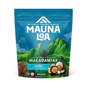 Mauna Loa Milk Chocolate and Coconut Covered Macadamia Nuts