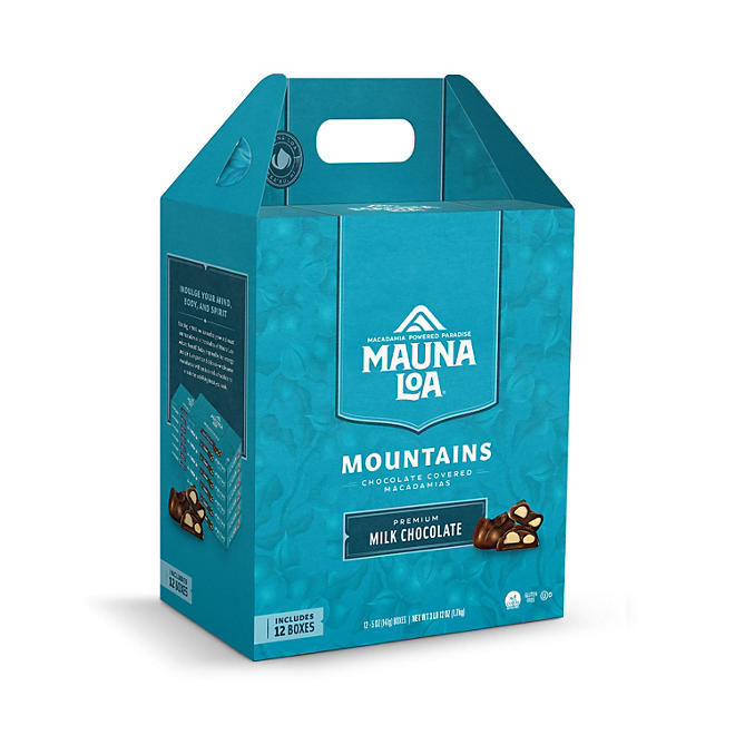 Mauna Loa Mountains Chocolate Covered Macadamias 5 oz., 12 pk.