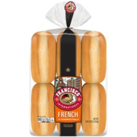 Francisco International French Sandwich Rolls (37 oz., 12 ct.)