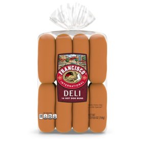 Francisco International 6" Hot Dog Buns 16 ct.