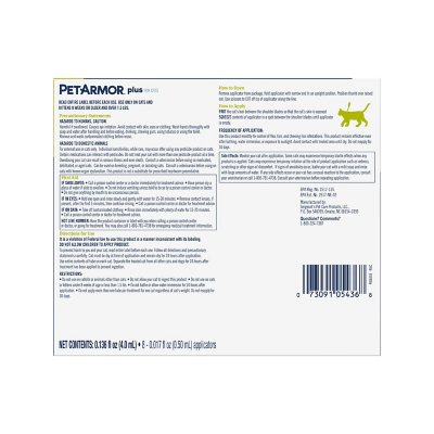 Petarmor plus outlet flea and tick