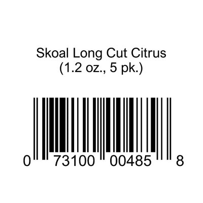 Skoal Long Cut Citrus (1.2 oz., 5 pk.) 
