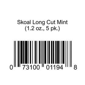 Skoal Bandits Pouches, Wintergreen (0.8 oz., 5 pk.) 