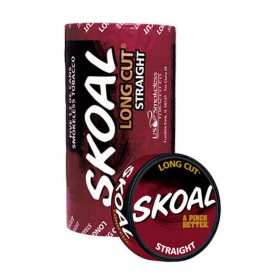 Skoal Long Cut Straight (1.2 oz., 5 pk.) 