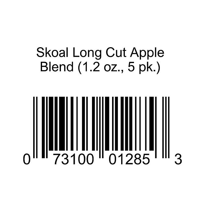 Skoal Long Cut Apple Blend 1.2 oz., 5 pk. 