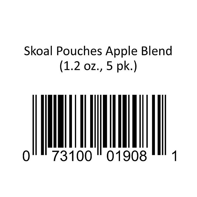 Skoal Pouches Apple Blend  (1.2 oz., 5 pk.) 