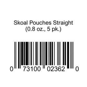 Skoal Pouches Straight 0.8 oz., 5 pk. 