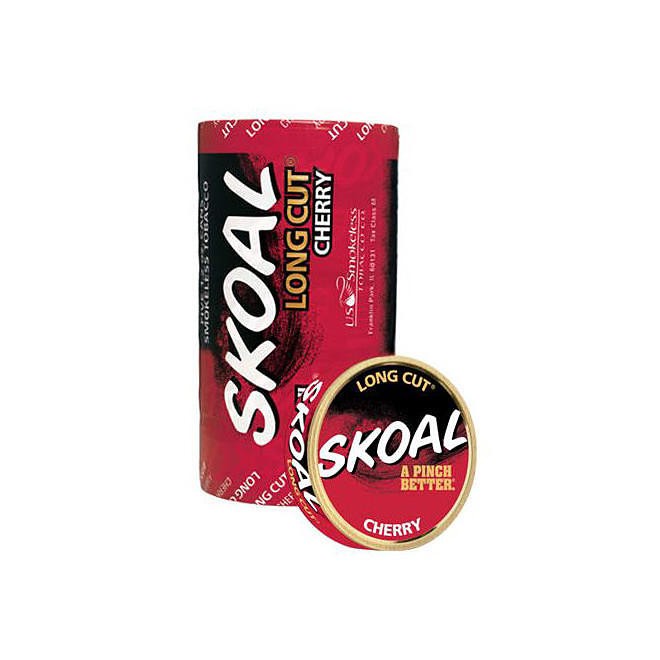 Skoal Long Cut, Cherry $0.50 Off Per Can (5 can roll)