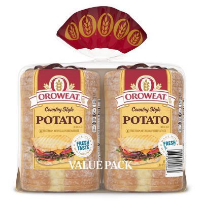 Oroweat Country Potato Bread, 24 oz, 2 ct