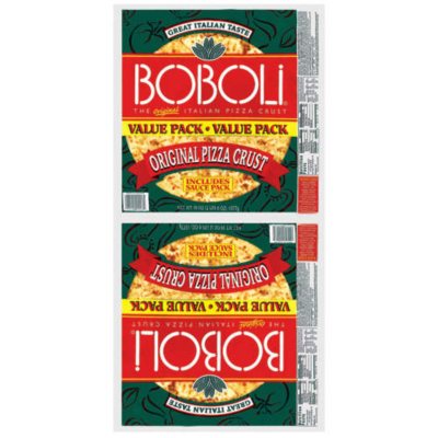 Boboli Original Pizza Crust Value Pack 2/38oz Sam's Club