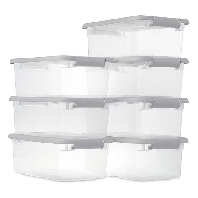 Sterilite 6-Quart Storage Box (Set of 7)