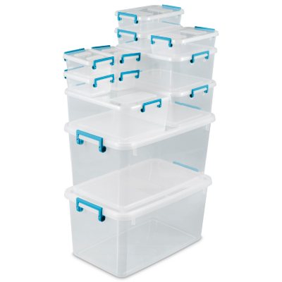 Sterilite 24 Piece Modular Latch Box Set - Sam's Club