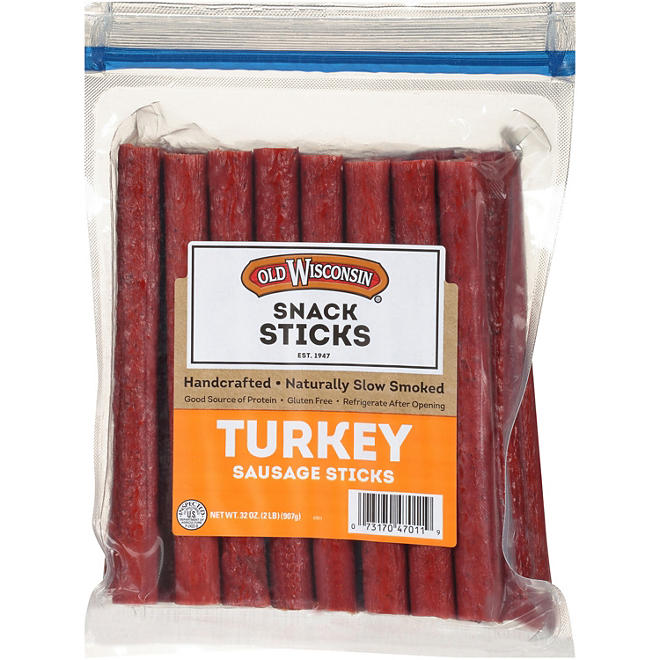 Old Wisconsin Turkey Snack Sticks 32 oz.