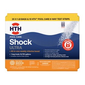 HTH Shock Ultra, 20 x 1lb Bags