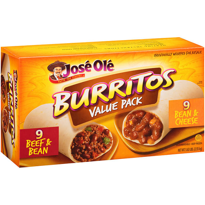 José Olé® Burritos Value Pack - 5.63 lb.
