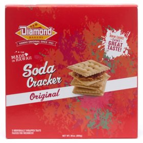 Hawaiian Original Soda Crackers 10 oz., 3 pk.