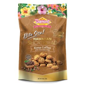 Diamond Bakery Kona Coffee Flavored Hawaiian Shortbread Cookies, 16 oz.