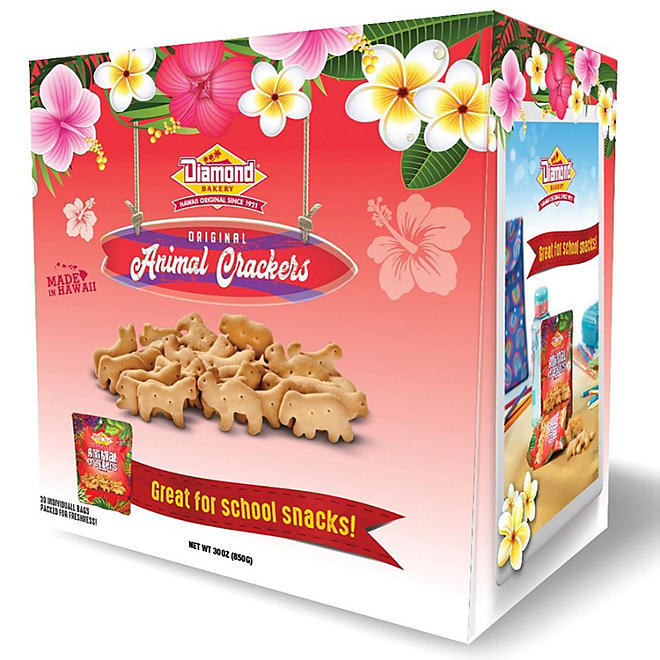 Hawaiian Animal Crackers 0.8 oz., 30 pk.