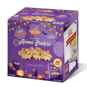 Diamond Bakery Halloween Animal Crackers, 0.8 oz., 30 pk.