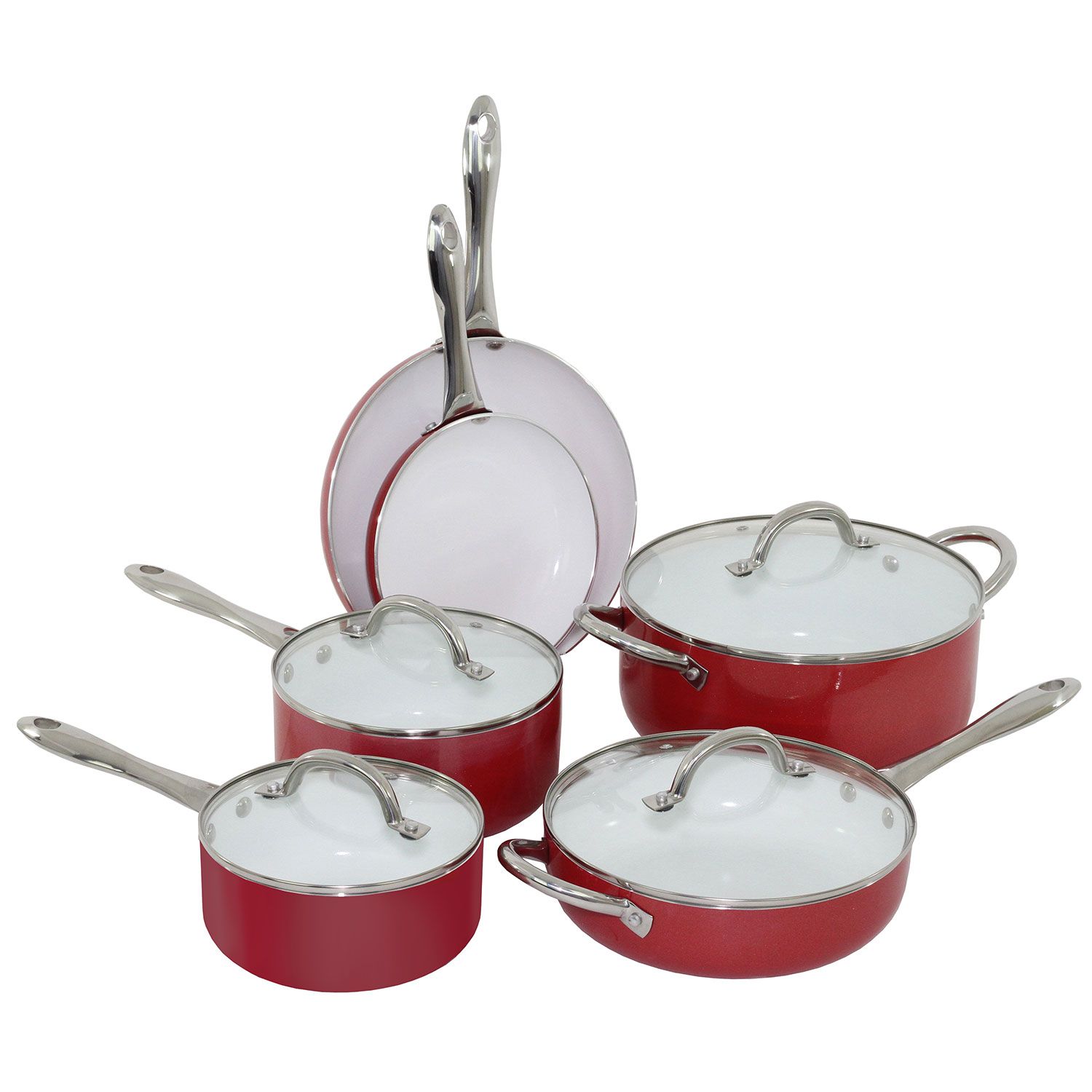 Oneida 10-Piece Aluminum Cookware Set