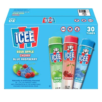 Icee Ice Cups, BlueRaspberry 4 ea, Non-Dairy Ice Cream & Novelties