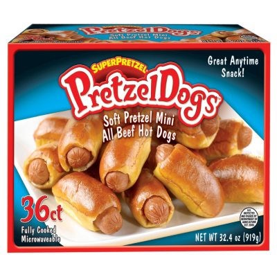 SuperPretzel Pretzel Dogs 36 ct. Sam s Club