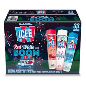 ICEE Freeze Squeeze-Up Variety Bonus Pack, Frozen 33 ct.
