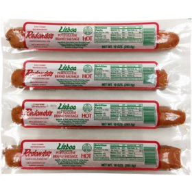 Redondo's Lisboa Portuguese Sausage, Mild 10 oz., 4 pk.