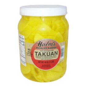 Halm's Pickled Radish Takuan (48 oz)