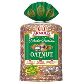 Arnold Whole Grains Oatnut Bread 24 oz.