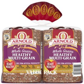 Arnold Whole Grains Healthy Multigrain Bread 24oz/2pk