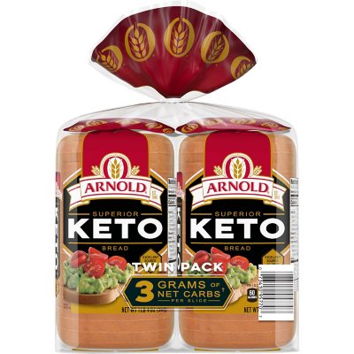 Arnold Superior Keto Bread 20 oz., 2 pk.