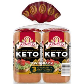 Arnold Superior Keto Bread 20 oz., 2 pk.