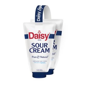 Daisy Brand Sour Cream Pure & Natural (14 oz., 2 pk.)