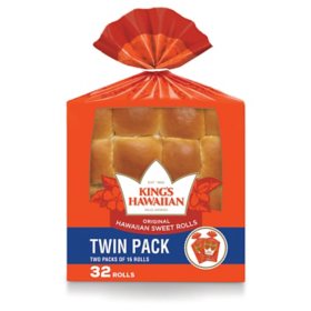 King's Hawaiian Original Dinner Rolls 32 pk.