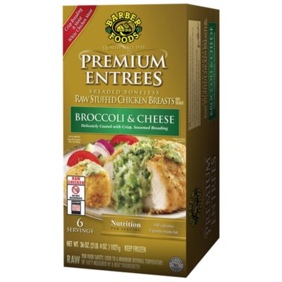 Premium Entrees Stuffed Chicken Broccoli & Cheese Sam's Club