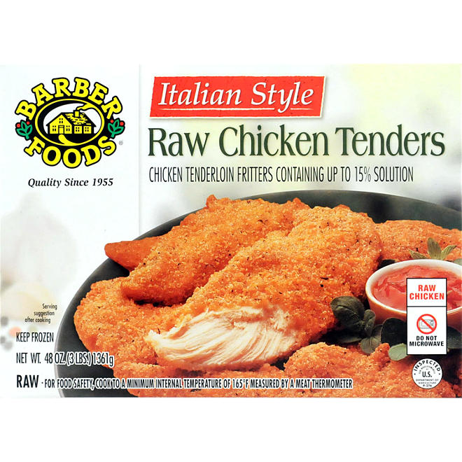 Barber Foods Italian Style Chicken Tenders - 3 lbs.