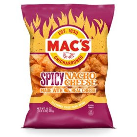 Mac's Spicy Nacho Fried Pork Rinds (18 oz.)