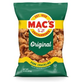 Mac's Original Pork Cracklins (15 oz.)