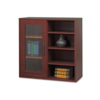 Safco 29-3/4" High Après Single-Door Cabinet with Shelves, Select Color