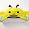 Sunny Bee, variant on Kids Licensed 40" x 50" Hooded Throw with Sherpa Lining