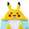 Pokémon, variant on Kids Character 100% Cotton Hooded Towel With Hand Pockets