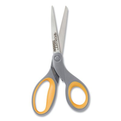 Emraw 5 Pointed Tip School Scissors Soft Comfort Grip Handles