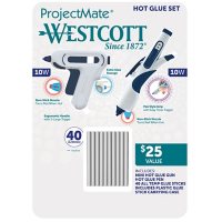 Westcott Hot Glue Set, (Choose your Color)