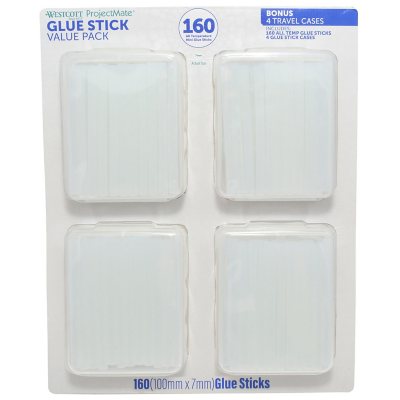 Westcott 160-Count Glue Sticks with 4 Storage Cases - Sam's Club
